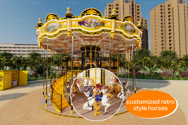 Double Decker Carousel Project in Poland