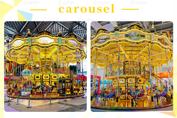 Indoor 2-story Merry-go-round Ride